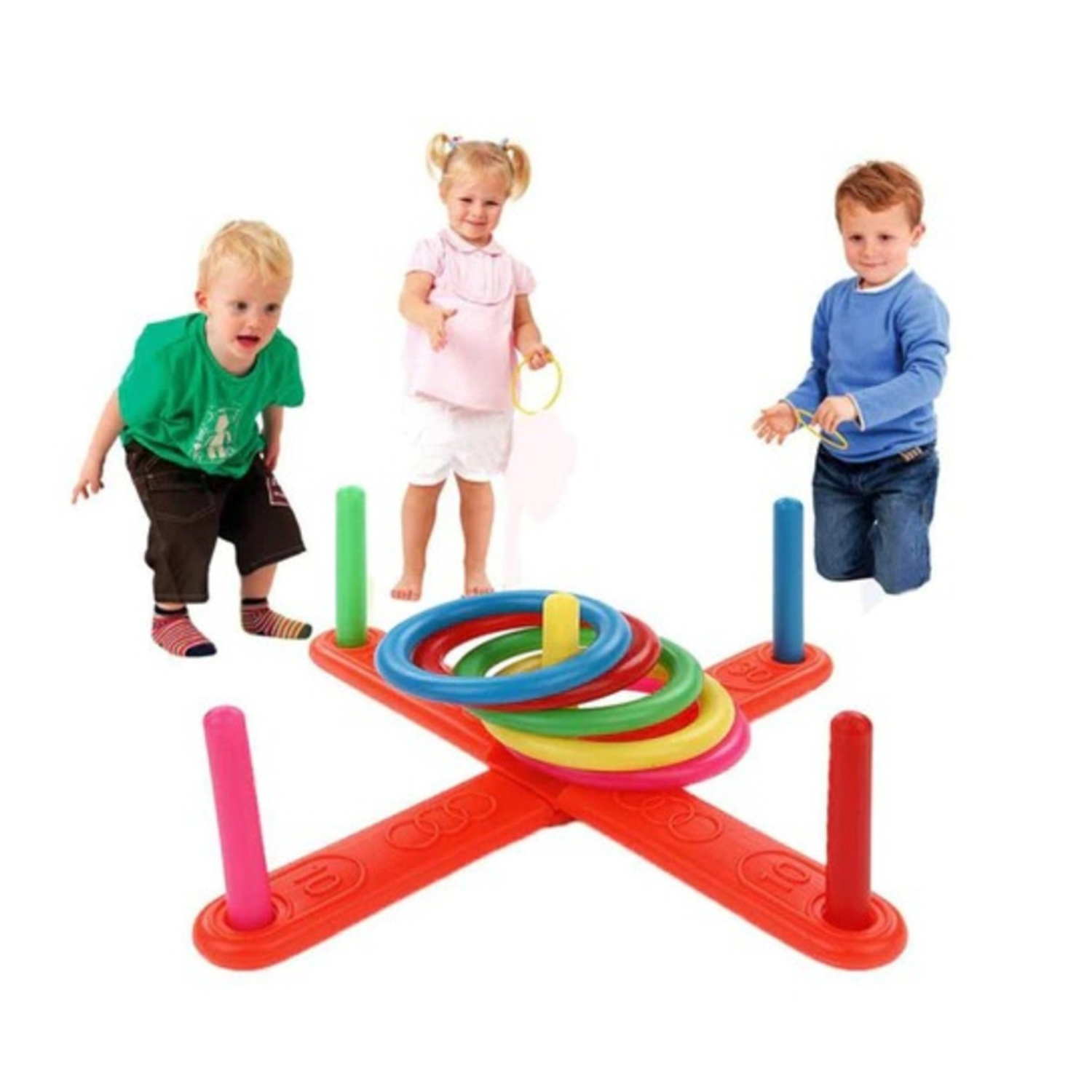 13 Pc Ring Toss Game Widely Used By Kids For Playing And Enjoying Purposes